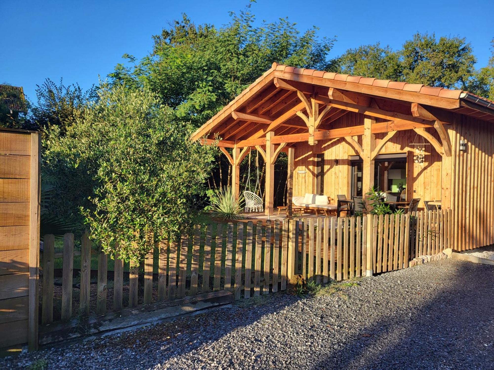 La Cabane D' Esting Mimizan Exterior foto